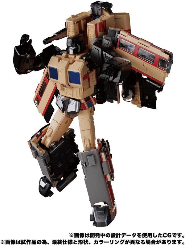  Official Image Of Takara Tomy Transformers Masterpiece MPG 05 Trainbot Seizan  (4 of 44)